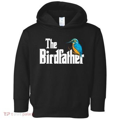 The Birdfather Bird Watching Funny Meme Birder Daddy Toddler Hoodie