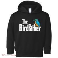 The Birdfather Bird Watching Funny Meme Birder Daddy Toddler Hoodie thumb 0