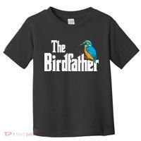 The Birdfather Bird Watching Funny Meme Birder Daddy Toddler T-Shirt thumb 0