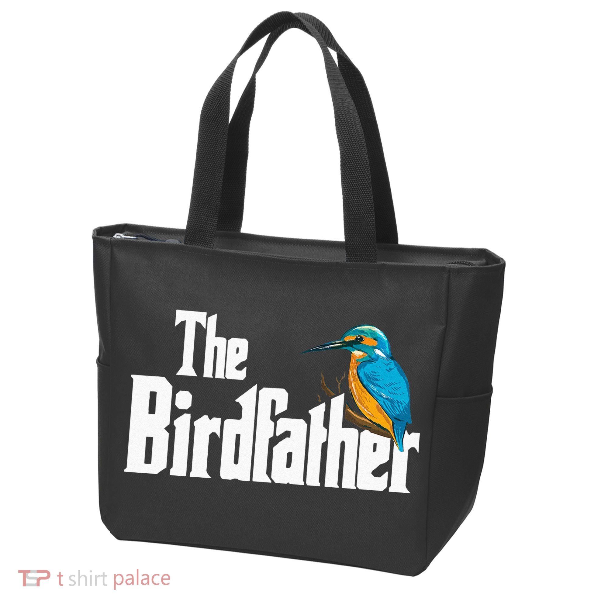 The Birdfather Bird Watching Funny Meme Birder Daddy Tote Bag