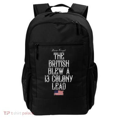 The British Blew A 13 Colony Lead Backpack
