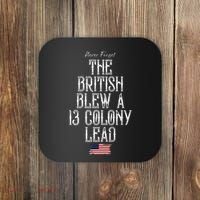The British Blew A 13 Colony Lead Coaster thumb 0