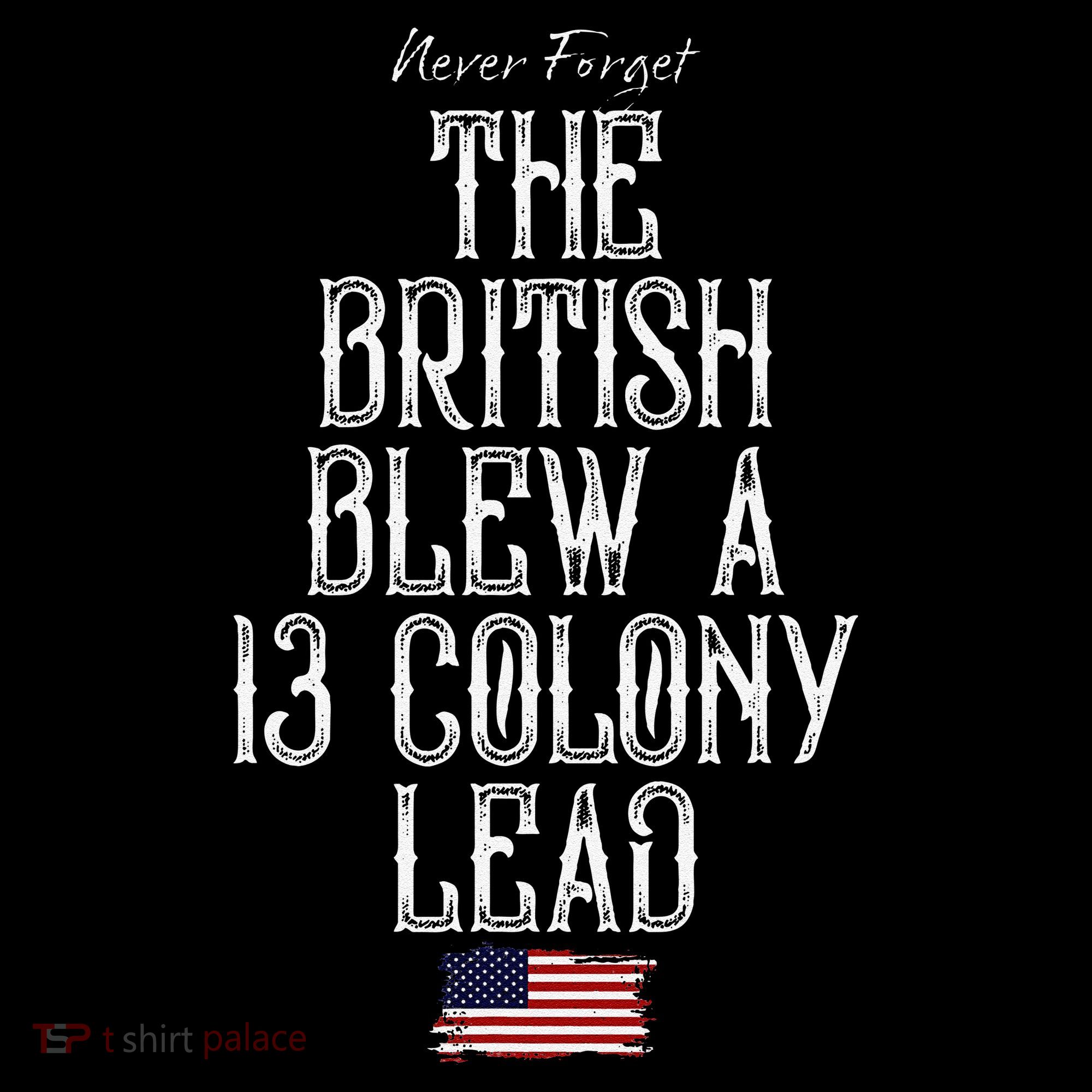 The British Blew A 13 Colony Lead Women's Hoodie