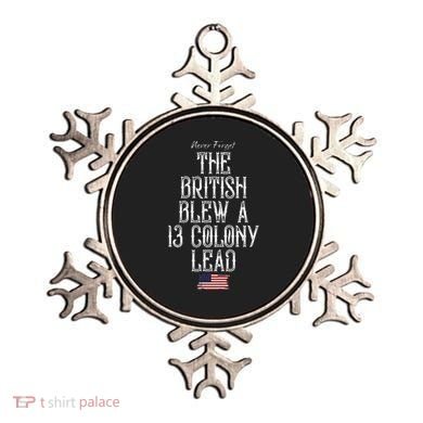 The British Blew A 13 Colony Lead Ornament