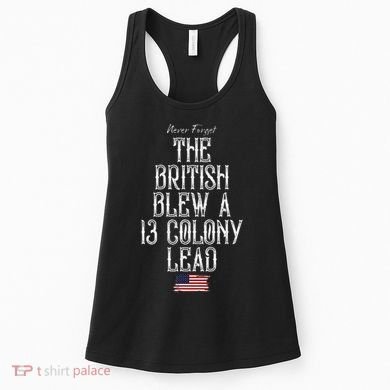The British Blew A 13 Colony Lead Women's Tank Top