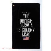 The British Blew A 13 Colony Lead Golf Towel thumb 0