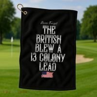 The British Blew A 13 Colony Lead Golf Towel thumb 1