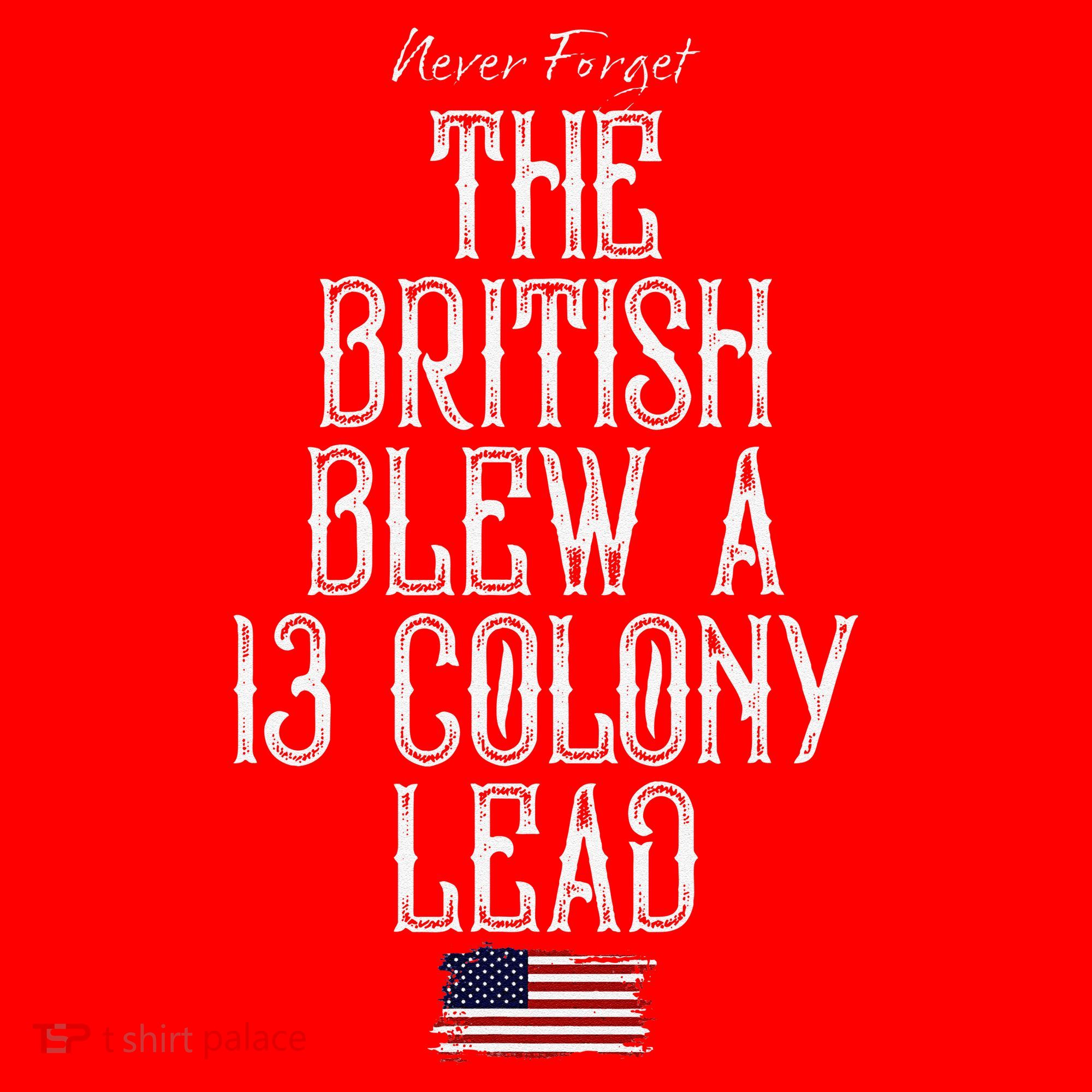 The British Blew A 13 Colony Lead Santa Hat
