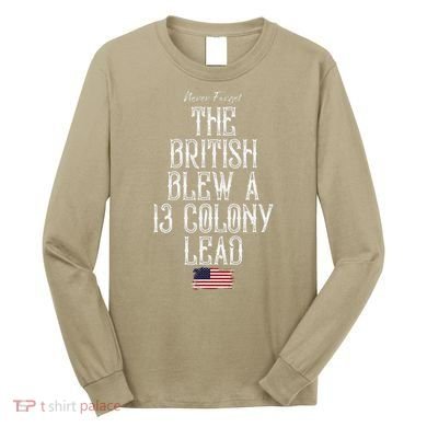 The British Blew A 13 Colony Lead Long Sleeve Shirt