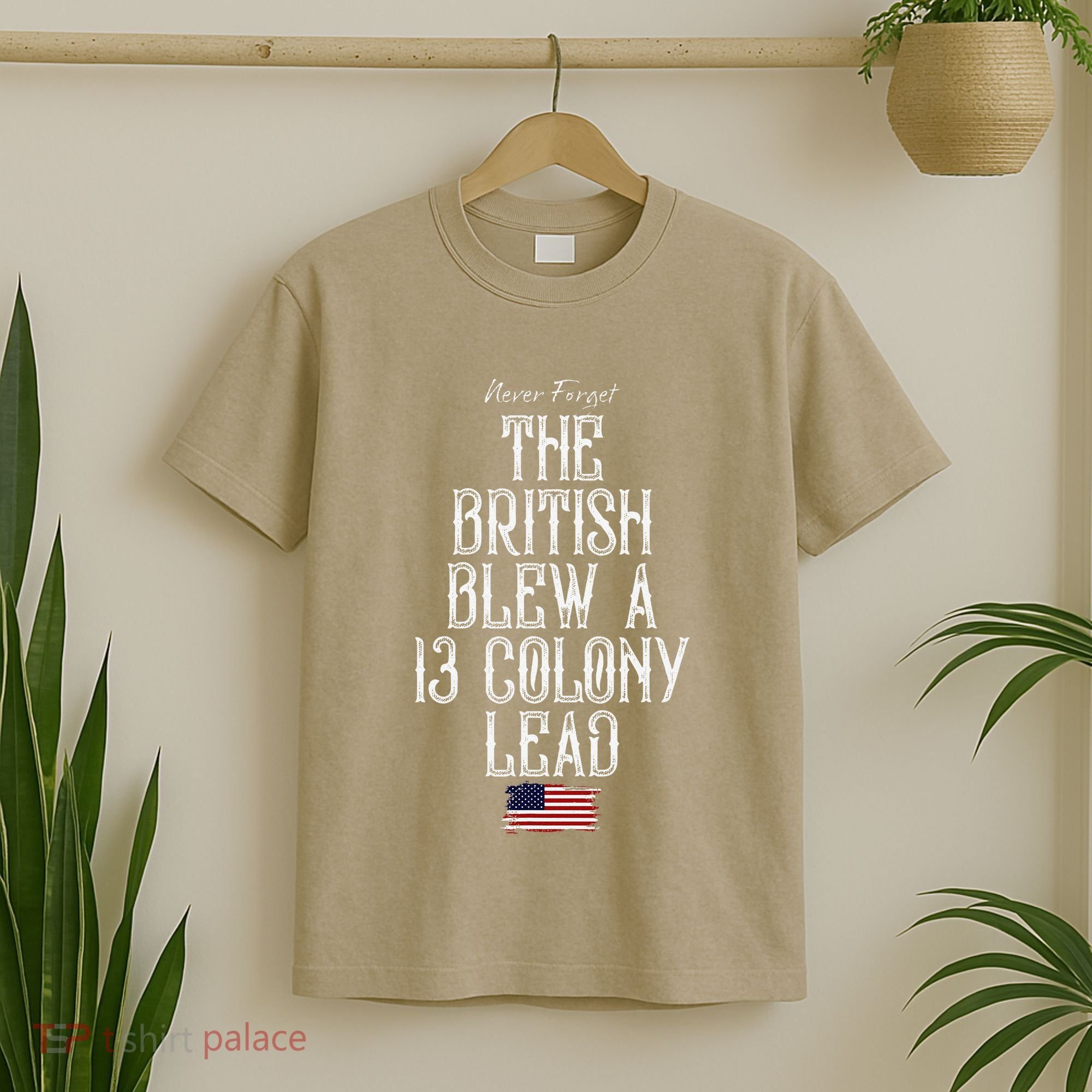 The British Blew A 13 Colony Lead T-Shirt