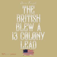 The British Blew A 13 Colony Lead T-Shirt thumb 7