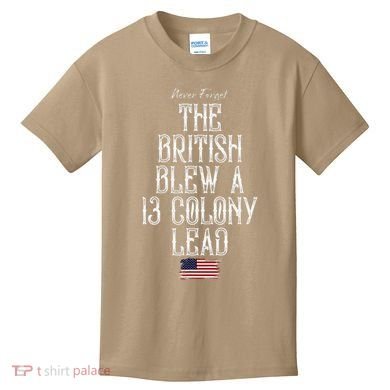 The British Blew A 13 Colony Lead Kids T-Shirt