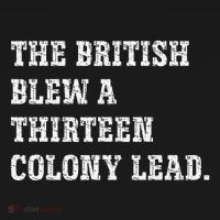 The British Blew A 13 Colony Lead Funny Philadelphia Ornament thumb 1