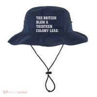 The British Blew A 13 Colony Lead Funny Philadelphia Bucket Hat thumb 0