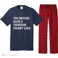 The British Blew A 13 Colony Lead Funny Philadelphia Pajama Set thumb 0