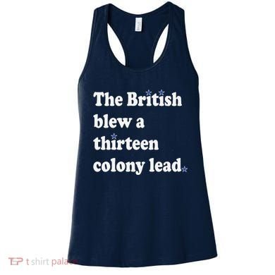 The British Blew A Thirteen Colony Lead Women's Tank Top
