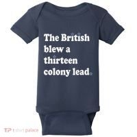 The British Blew A Thirteen Colony Lead Baby Bodysuit thumb 0