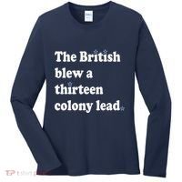 The British Blew A Thirteen Colony Lead Women's Long Sleeve Shirt thumb 0