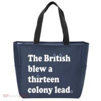The British Blew A Thirteen Colony Lead Tote Bag thumb 0