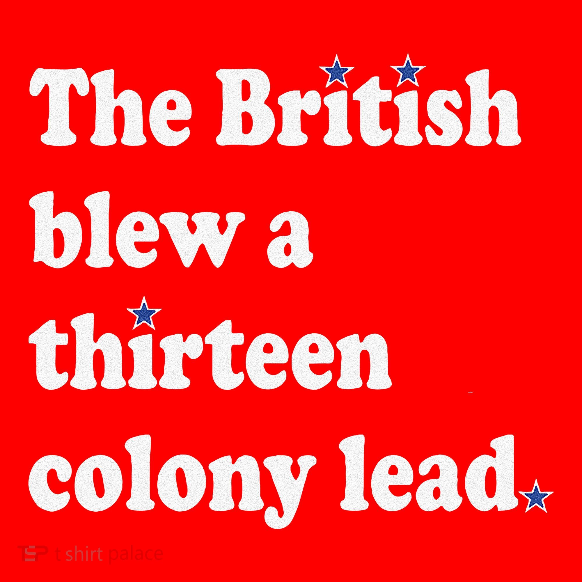 The British Blew A Thirteen Colony Lead Santa Hat