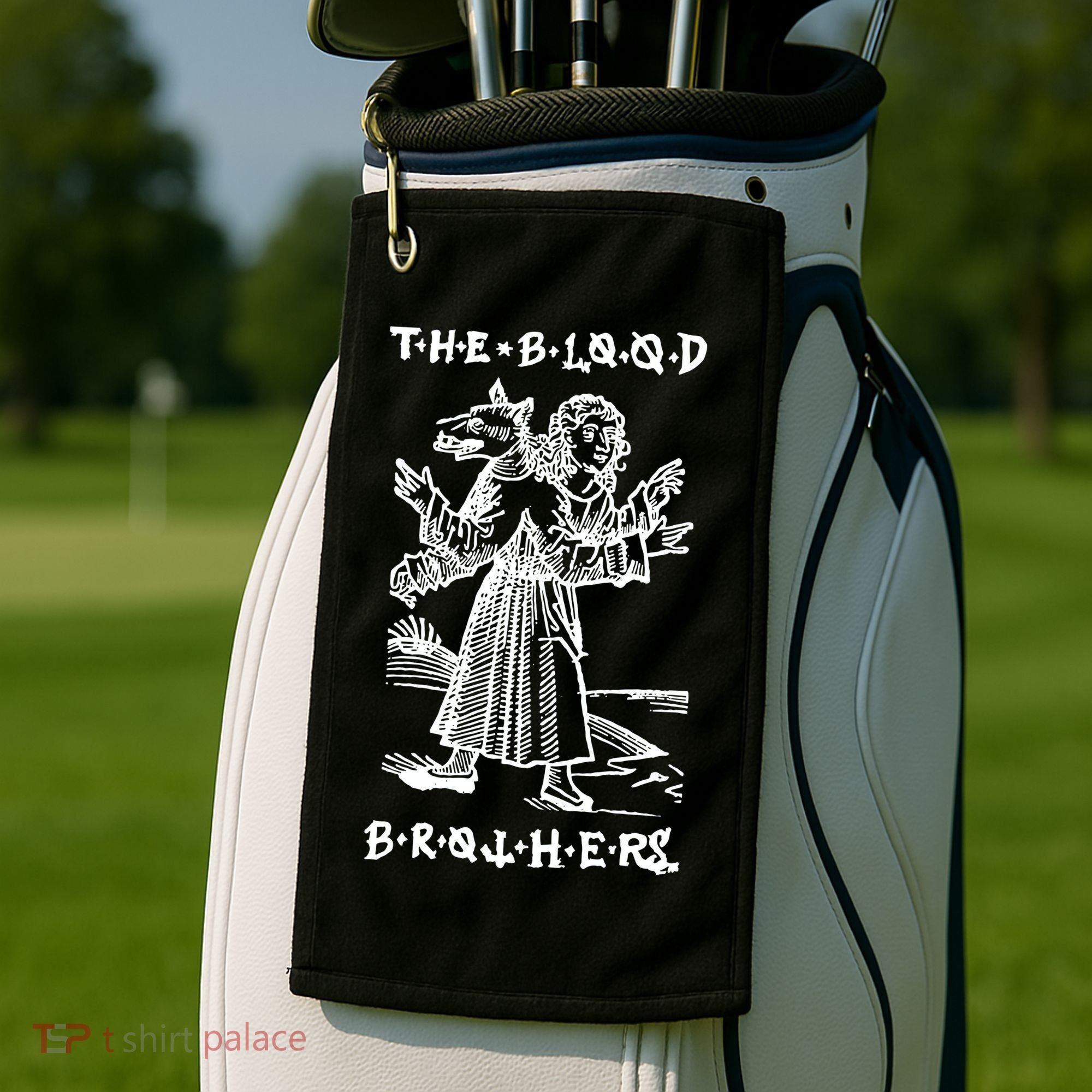 The Blood Brothers Wolf Boy Golf Towel