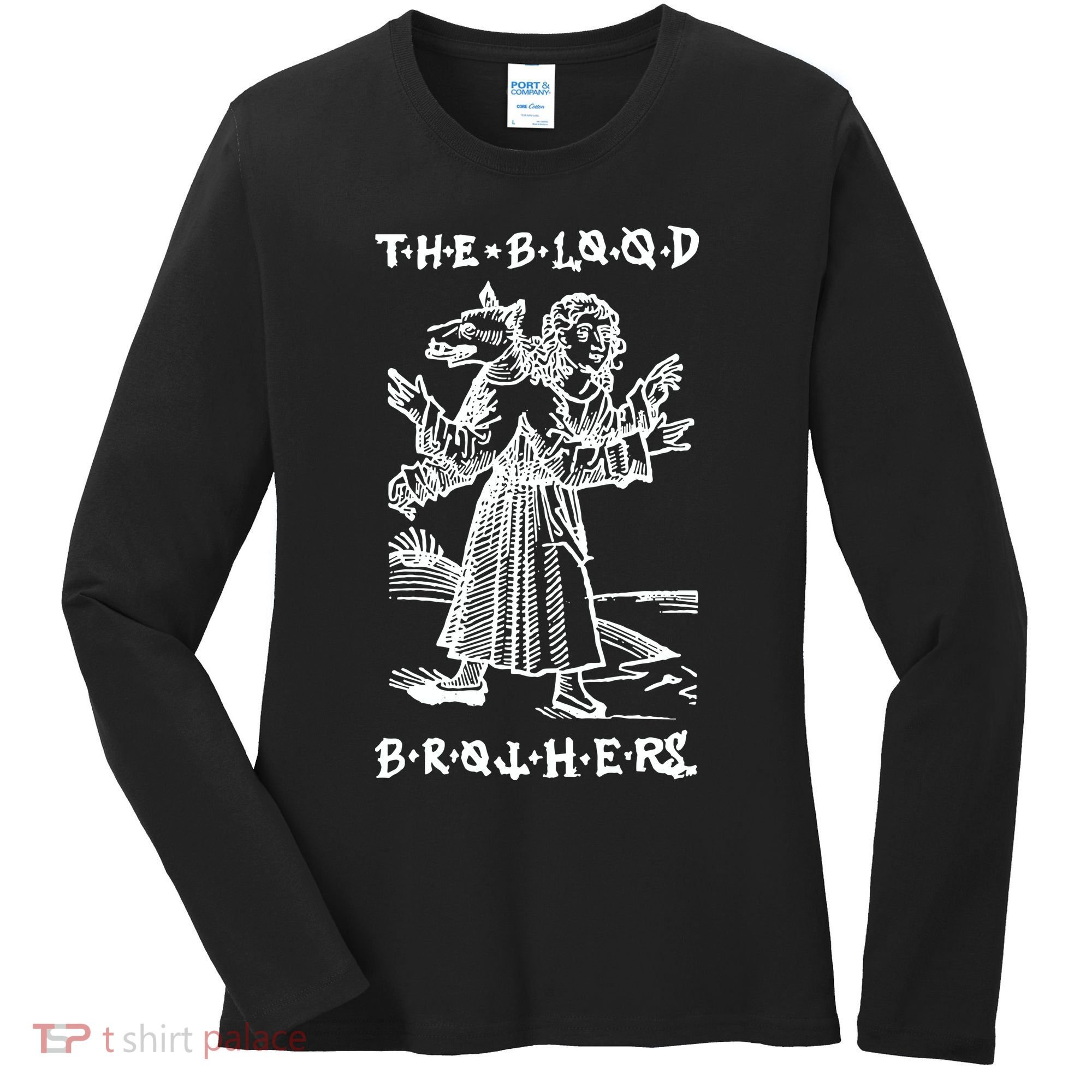 The Blood Brothers Wolf Boy Women's Long Sleeve Shirt
