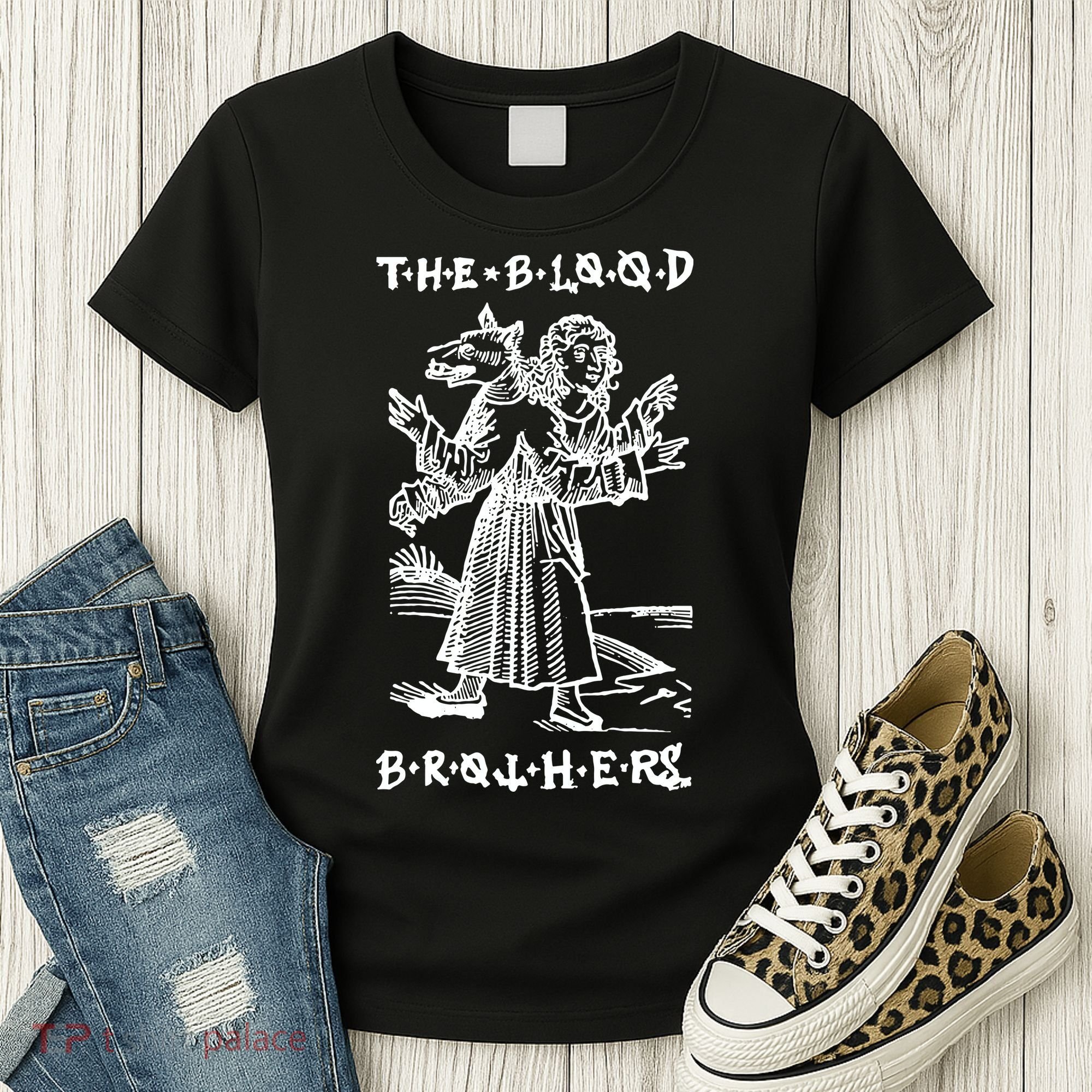 The Blood Brothers Wolf Boy Women's T-Shirt