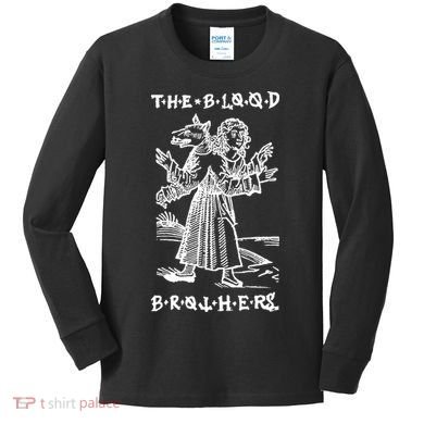 The Blood Brothers Wolf Boy Kids Long Sleeve Shirt