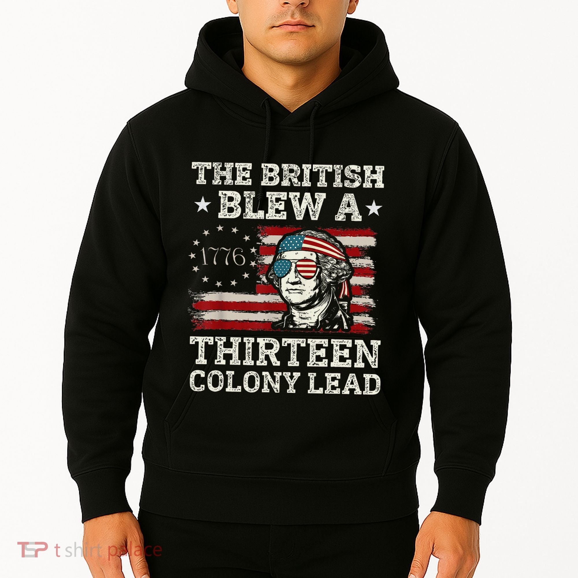 The British Blew A 13 Colony Lead Funny Hoodie