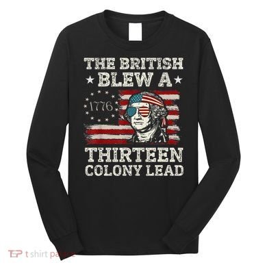The British Blew A 13 Colony Lead Funny Long Sleeve Shirt