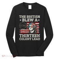 The British Blew A 13 Colony Lead Funny Long Sleeve Shirt thumb 0