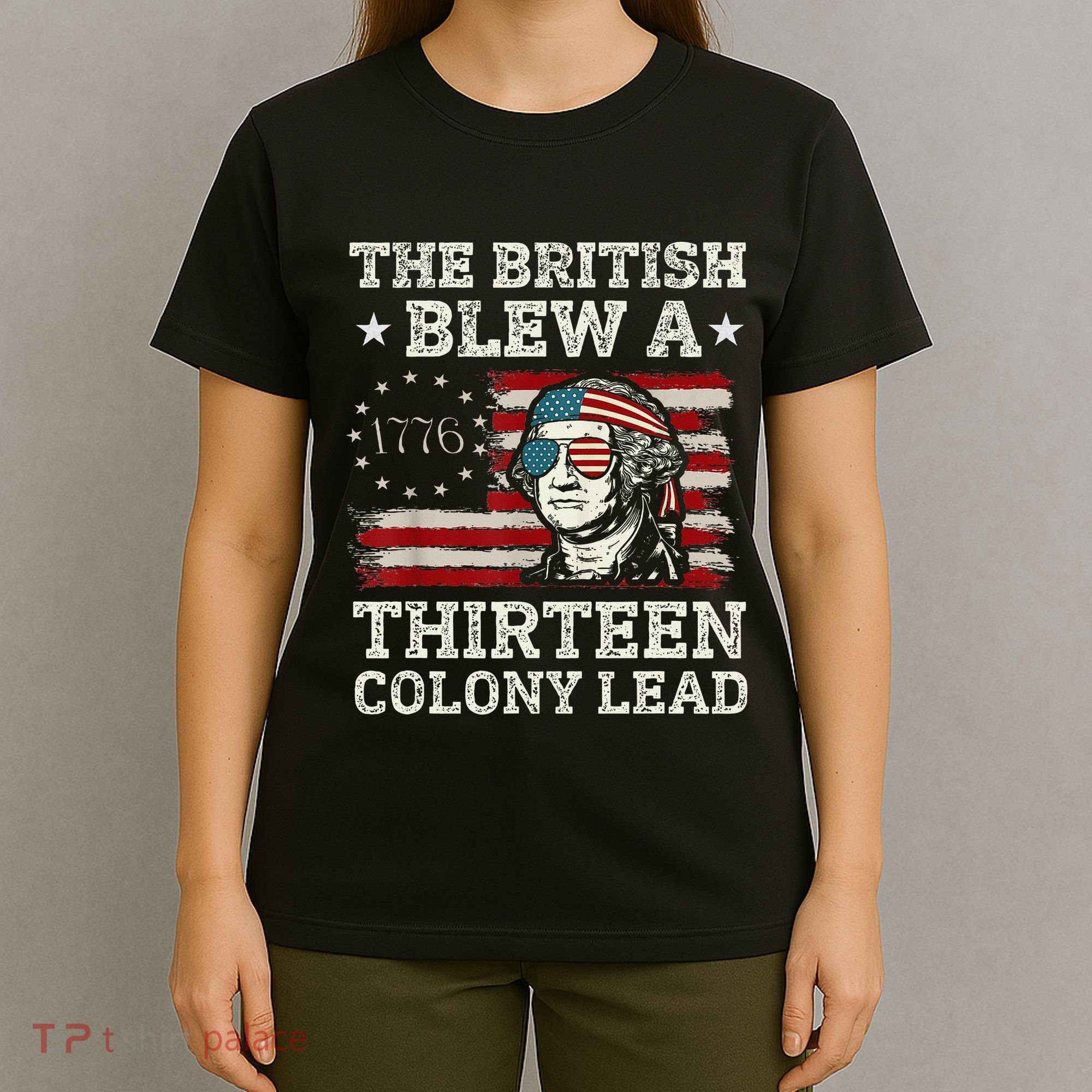The British Blew A 13 Colony Lead Funny T-Shirt