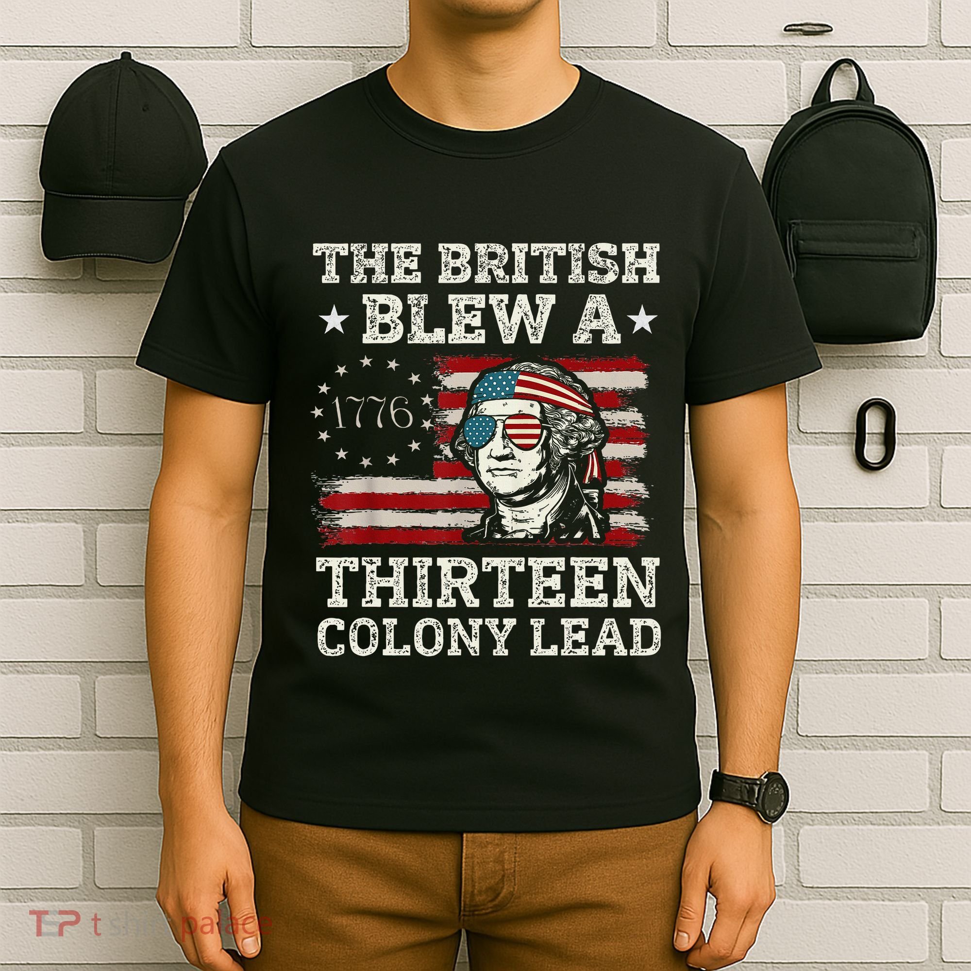 The British Blew A 13 Colony Lead Funny T-Shirt