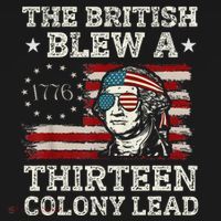 The British Blew A 13 Colony Lead Funny T-Shirt thumb 7