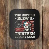 The British Blew A 13 Colony Lead Funny Coaster thumb 0