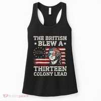 The British Blew A 13 Colony Lead Funny Women's Tank Top thumb 0