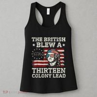 The British Blew A 13 Colony Lead Funny Women's Tank Top thumb 3
