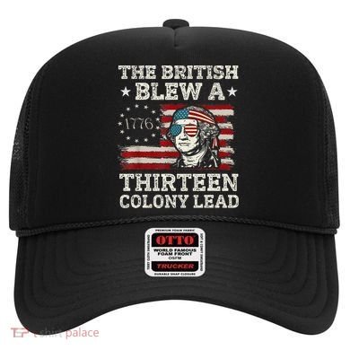 The British Blew A 13 Colony Lead Funny Hat