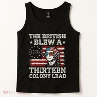 The British Blew A 13 Colony Lead Funny Tank Top thumb 2