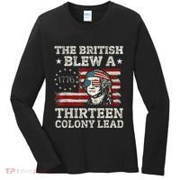 The British Blew A 13 Colony Lead Funny Women's Long Sleeve Shirt thumb 0
