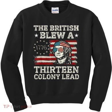 The British Blew A 13 Colony Lead Funny Kids Sweatshirt