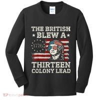 The British Blew A 13 Colony Lead Funny Kids Long Sleeve Shirt thumb 0