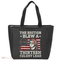 The British Blew A 13 Colony Lead Funny Tote Bag thumb 0
