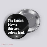 The British Blew A Thirteen Colony Lead Button thumb 0