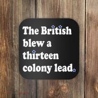 The British Blew A Thirteen Colony Lead Coaster thumb 0