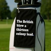 The British Blew A Thirteen Colony Lead Golf Towel thumb 2