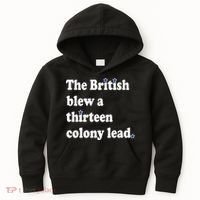 The British Blew A Thirteen Colony Lead Kids Hoodie thumb 0