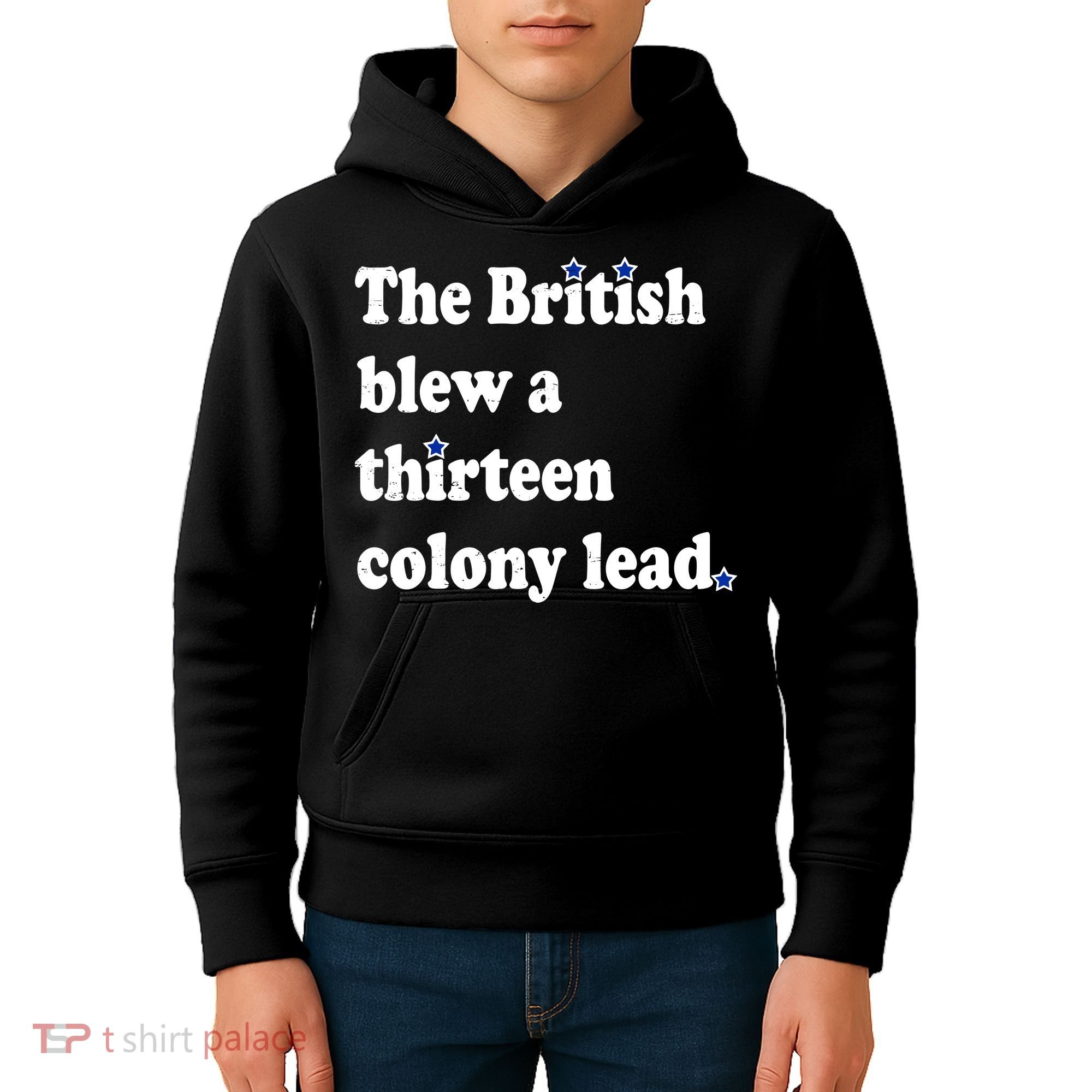 The British Blew A Thirteen Colony Lead Kids Hoodie
