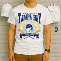 Tampa Bay Baseball Vintage Baseball Lover T-Shirt thumb 6