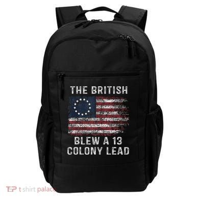 The British Blew A Thirteen Colony Lead Backpack